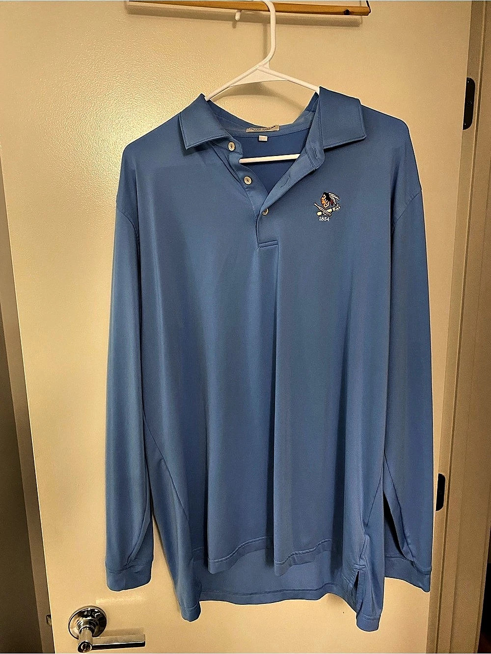 Peter Millar Philadelphia Cricket Club 1854 Long Sleeve Golf Polo